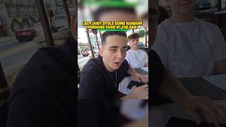 Lacy Steals Random Persons food 😭 #lacy #viral #twitch #faze #fazeup #funny #fyp #adapt