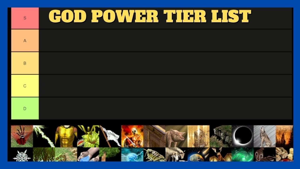 New God Power Tier List by Age #aom #ageofempires