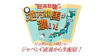 【競馬】ジャパンC直後から生配信！『年末年始は地方競馬が濃い！』-netkeiba.com