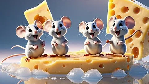 Three Blind Mice – Skate on Cheese Ice | Best Nursery Rhymes and Kids Songs Collection