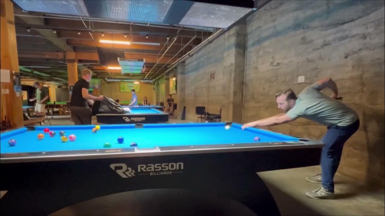 Shooting Pool at Ox Billiards in Seattle YouTube