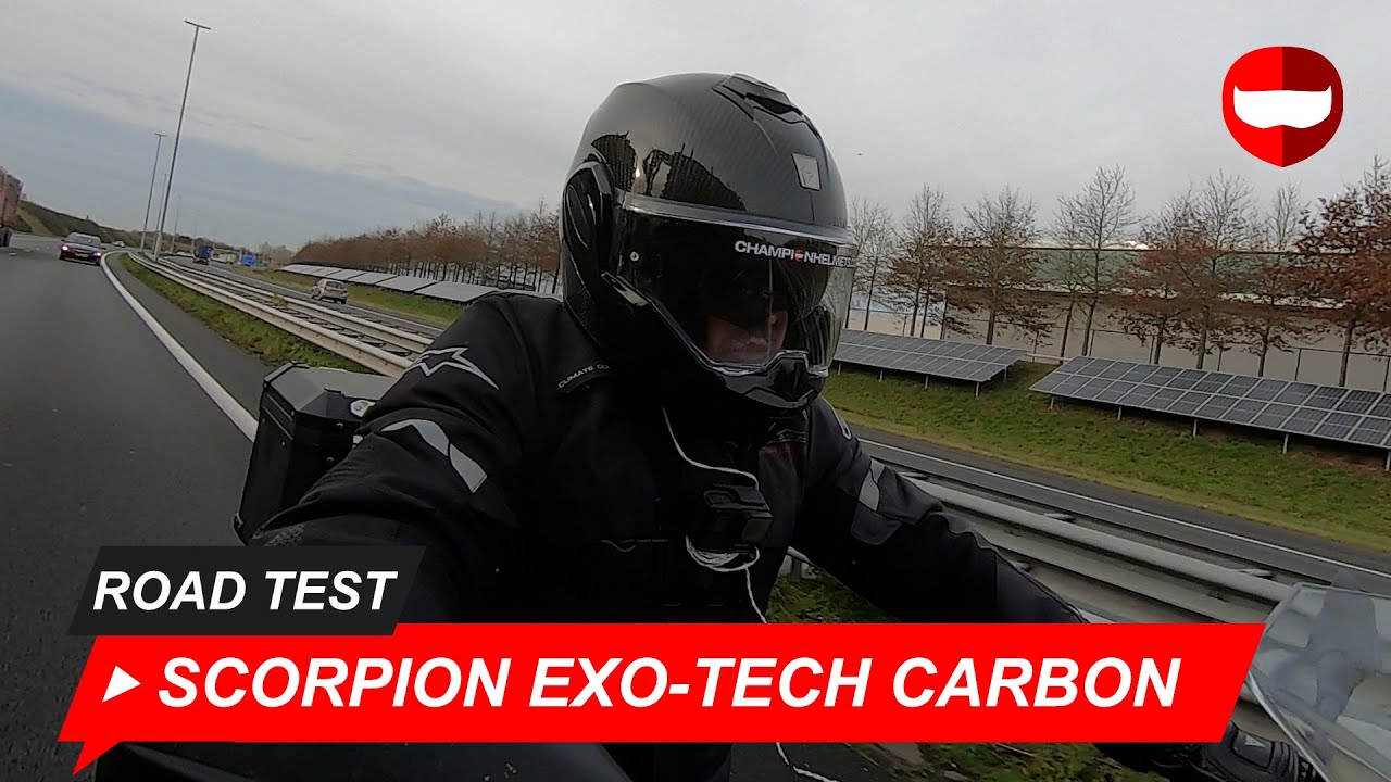 Scorpion EXO-TECH Carbon - Review + Road Test - Champion Helmets 