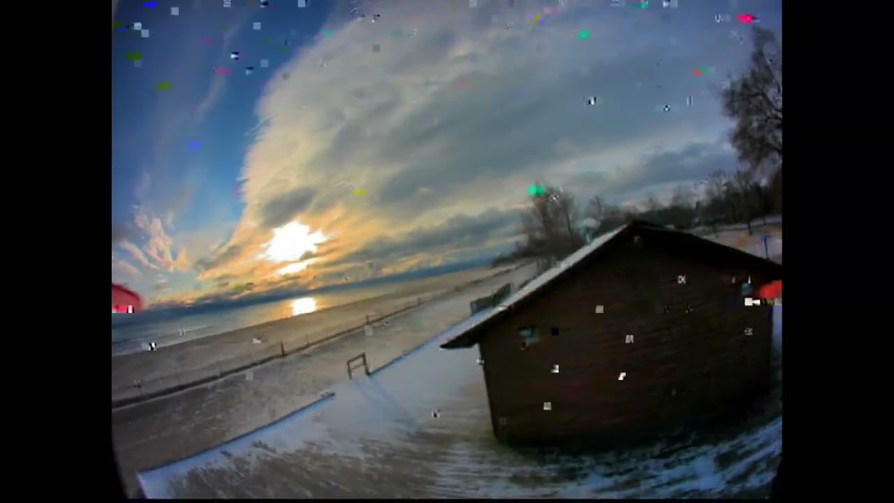 Beach Cruising with 3 inch Mini Goku