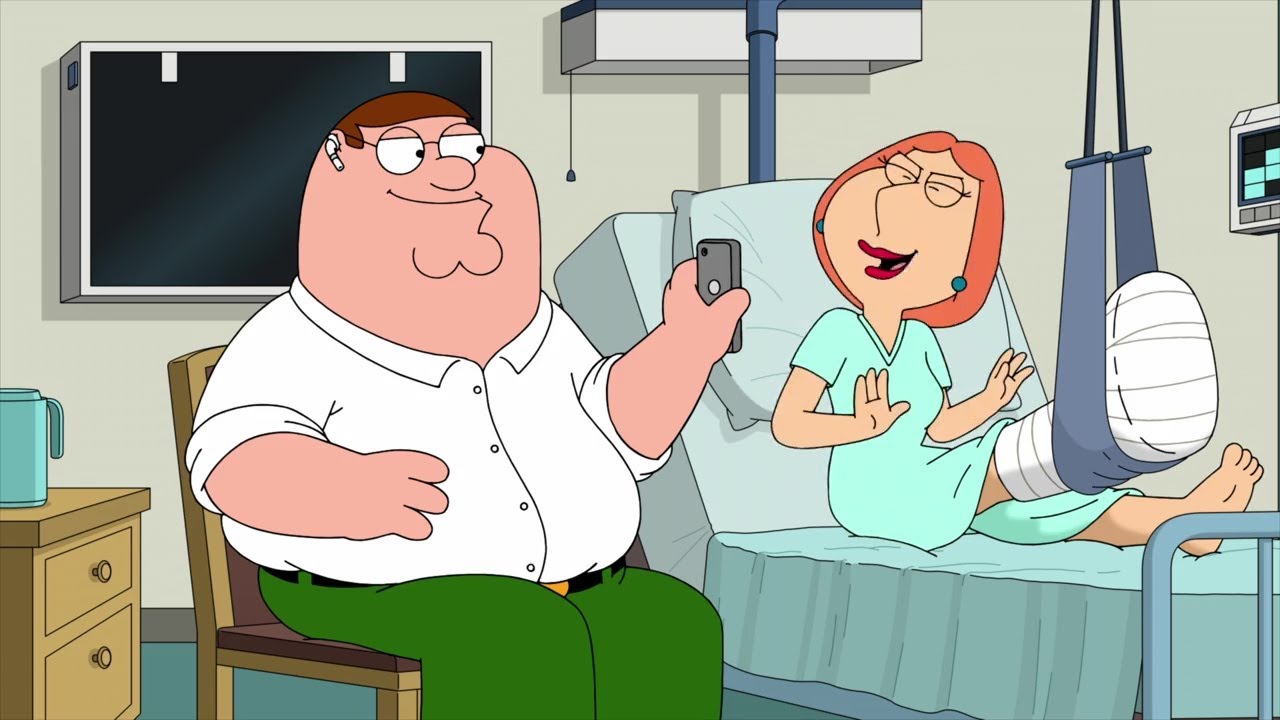 Family Guy Lois' broken leg ended up breaking Bonnie's like record YouTube