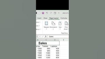 A quick look at the new Office theme in Excel