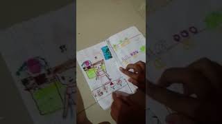 my talking Angela quiet book 🖼️🥰