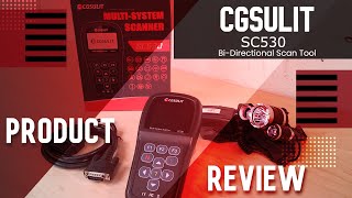 CGSULIT SC530 Bi-Directional Scan Tool Review