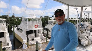 On the 50' Hatteras Duchess with Capt. Billy Black