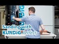 Fine sanding with kundig perfect wide belt sander