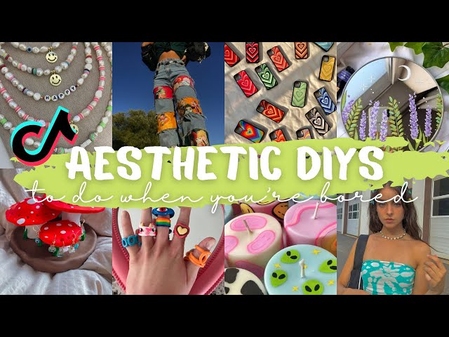 aesthetic tiktok DIYs 🌟 *things to do when you're bored* 