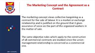 Collective Bargaining And Negotiation Skills Unit 3 Session 2