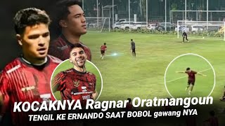 Wak Haji Mode Tengil ! Kocaknya Ragnar Saat Berhasil Bobol Gawang Ernando