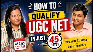 Can You Crack UGC NET in 45 Days? Realistic Study Plan for June 2026 | High-Scoring Plan