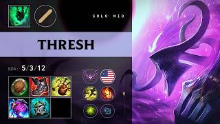 Thresh Mid vs Syndra - NA Master Patch 26.12