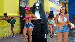PEGADINHA A FREIRA - Assustando Pessoas - The Nun Pranks
