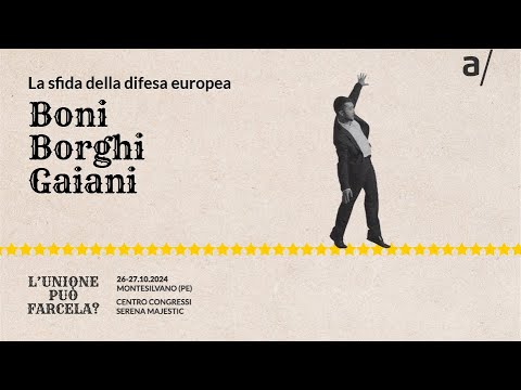 EMD2024 | La sfida della difesa europea – Maurizio Boni, Claudio Borghi, Gianandrea Gaiani