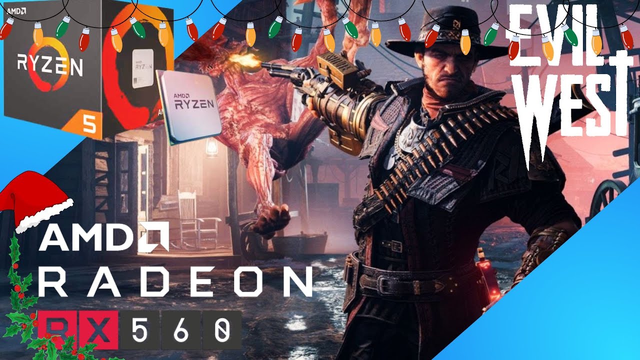 🚨 🔥 EVIL WEST vs AMD RADEON RX 560 🔥🔥