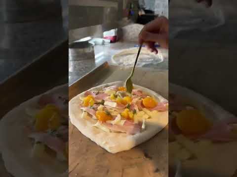 Sárga pizza /