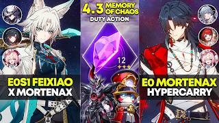 Download lagu E0S1 Feixiao x M.Blade & E0 M.Blade Hypercarry | Memory of Chaos 12 | Honkai Star Rail 4.3