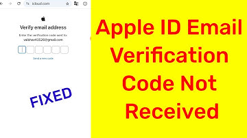 Fix Apple id email verification code not received Problem