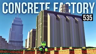 Designing a DYSTOPIAN Factory! - Let’s Play Minecraft 535