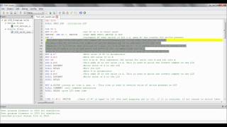 8051 with LCD Display and Switch.wmv