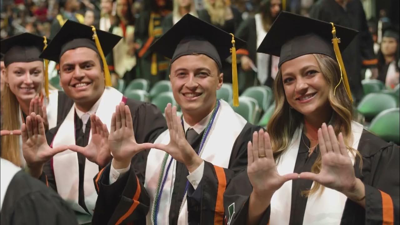 2022 University of Miami Commencement Highlights YouTube