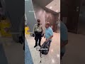 ICE agents leave man partly handcuffed at airport after confrontation with travelers