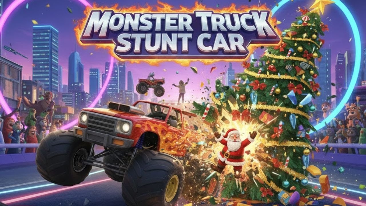 Epic Monster Truck Mega ramp Challenge 2026.