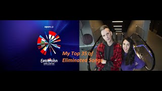 Eurovision Song Contest 2020 - My Top 35 of Eliminated Songs