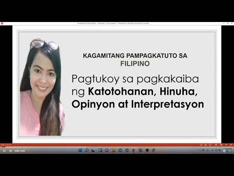 Video: Ano ang pagkakaiba sa pagitan ng pagmamasid sa hinuha at paghuhula?