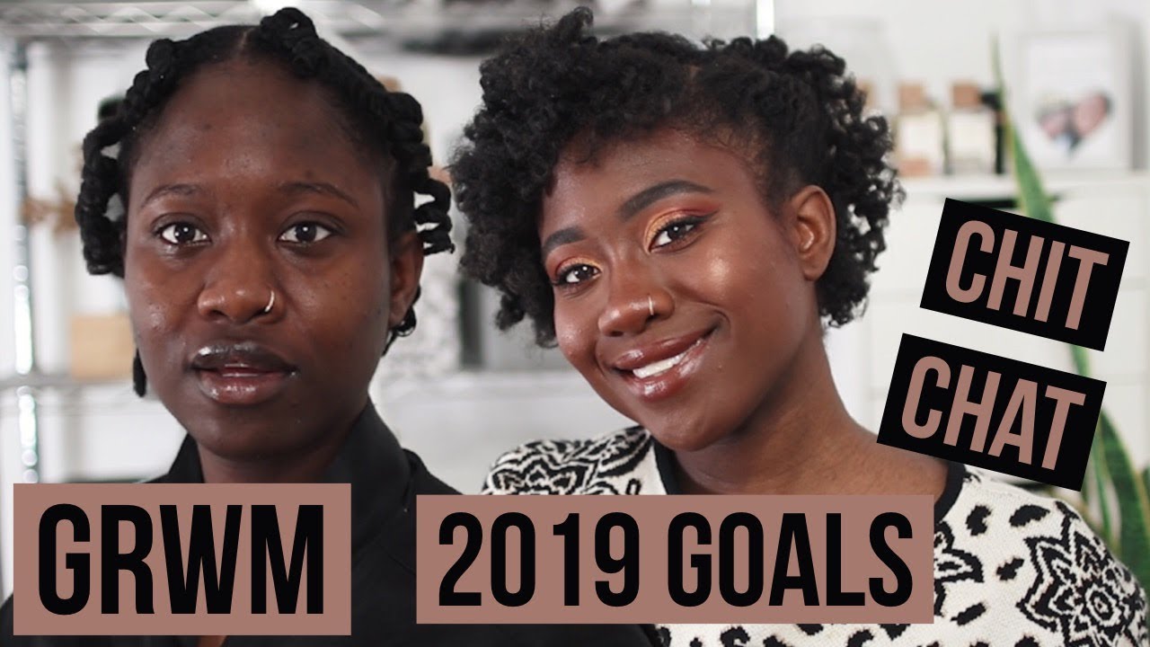 Get Ready With Me! Makeup + Hair + 2019 Goals Chit Chat | JASMINE ROSE