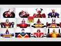 Super Sentai ALL DX Mechas GoRanger- Liveman (1975-1988) スーパー戦隊 メカ ゴレンジャー-ライブマン バリブルーン- ライブロボ