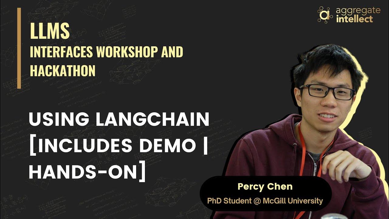 Building with LLMs Using LangChain - YouTube