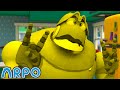 Can&#39;t Stop DANCING To The Music!!! | ARPO The Robot | Funny Kids Cartoons | Kids TV Full Episodes