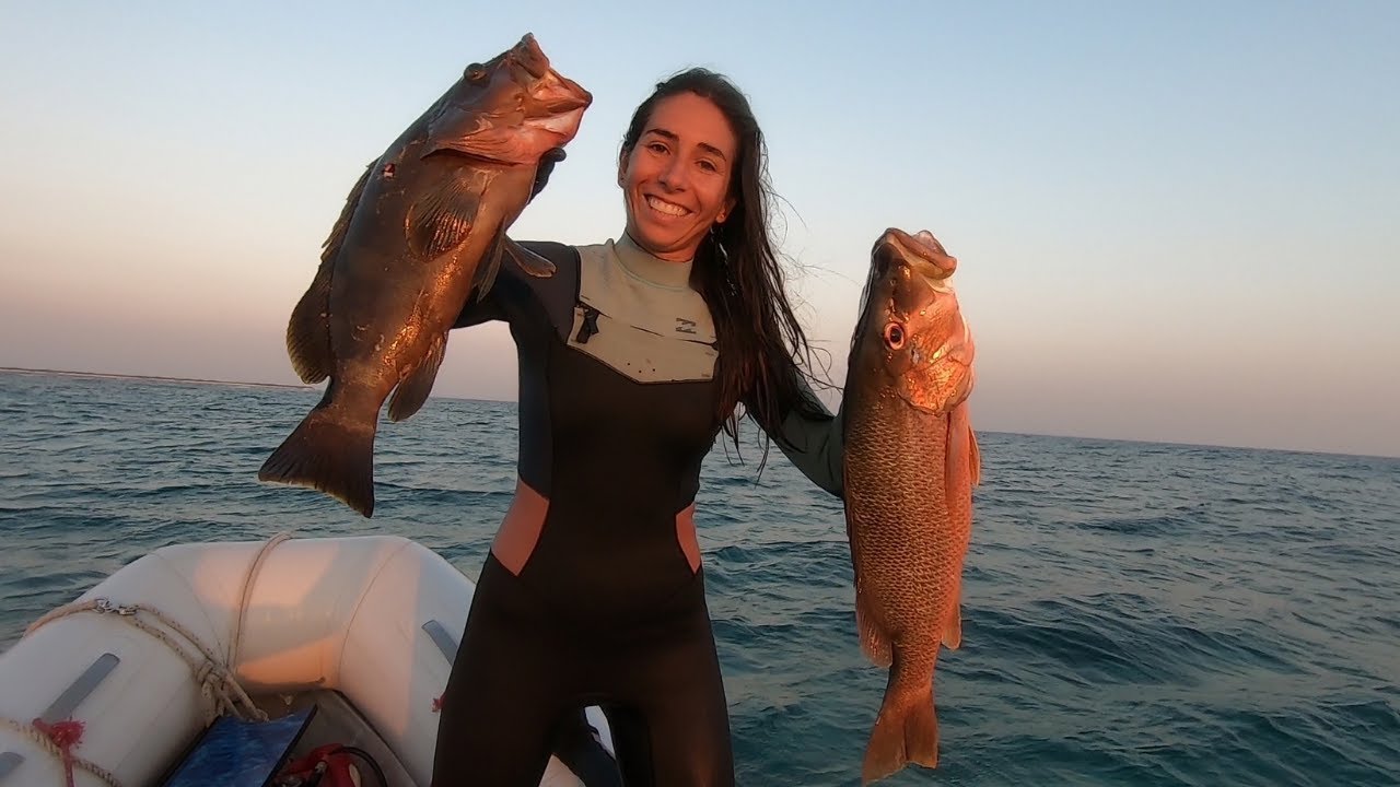 Ep. 285 Margarida spears a big dog snapper – shipwrecks, snorkeling and adventure in Cuba