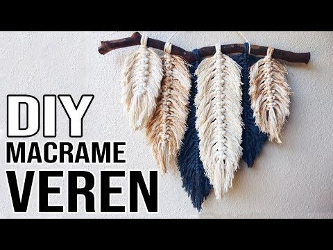 Video: Hoe Om Makrame Te Maak