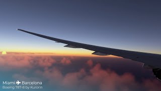 Microsoft Flight Simulator | Miami - Barcelona | Boeing 787-8