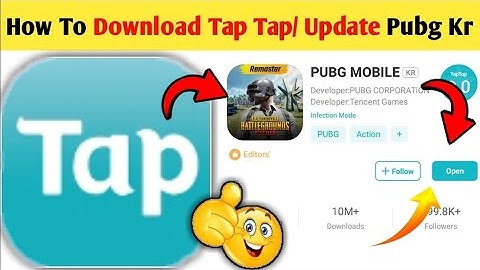 How TO Download TAP TAP/ PUBG MOBILE KR