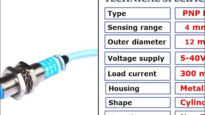 DOLPHIN SENSOR - M-12 PNP NO