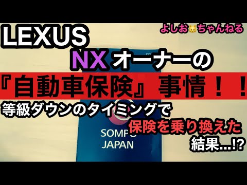 レクサス 自動車保険 等級ダウンのタイミングで乗り換えた結果 Nx Japan Xanh