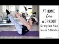 At Home Core Workout | Strengthen Your Core in 5 Minutes