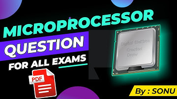 Microprocessor Question and answer | MCQ PDF for computer competitive exams and interview