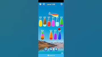 water sort puzzle 135 #game #watersort #watersortpuzzle #puzzle #watercolor