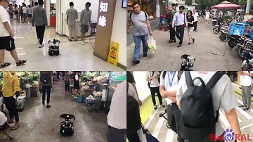 Robot navigation in dense crowds