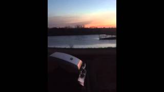 Spring Migration in Nebraska. Canada and White Front geese