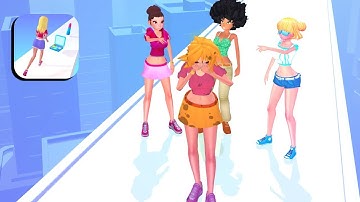 Makeover Run All Levels (Levels 6-10) Gameplay (Android, ios ) #MakeoverRun #MakeoverRungameplay