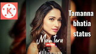 Create tamanna bhatia status in kinemaster|| screenshot 3