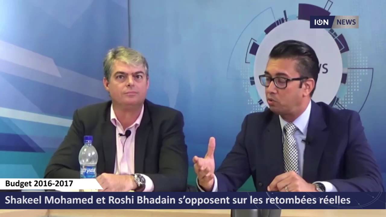 [Budget 2016-2017] Shakeel Mohamed et Roshi Bhadain s’opposent sur les retombées réelles
