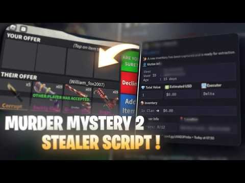 🔪 Murder Mystery 2 - How To Make Your Own Stealer Script 📃(Roblox)